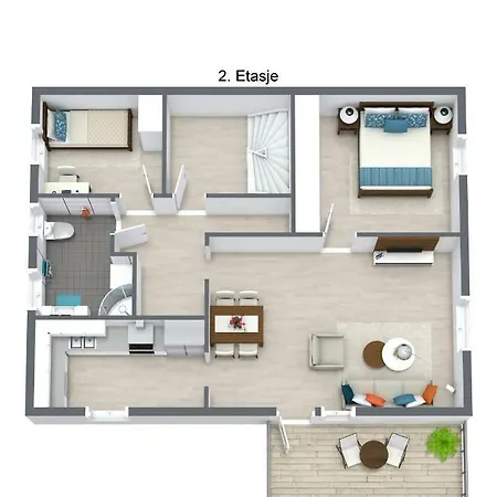 Nordlysbuen Central Apt.